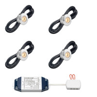 Cree LED Einbaustrahler Aragon bas | Warm Weiß | Set mit 4, 6, 8, 10 oder 12 Stück L2233