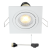 Coblux LED Einbaustrahler | Weiß | Eckig | Warm Weiß | 5 Watt | Dimmbar | Kippbar