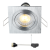 Coblux LED Einbaustrahler | Eckig | Warm Weiß | 5 Watt | Dimmbar | Kippbar