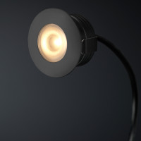 Cree LED Einbaustrahler Veranda Aragon Schwarz los | Warm Weiß | 3 Watt L2326